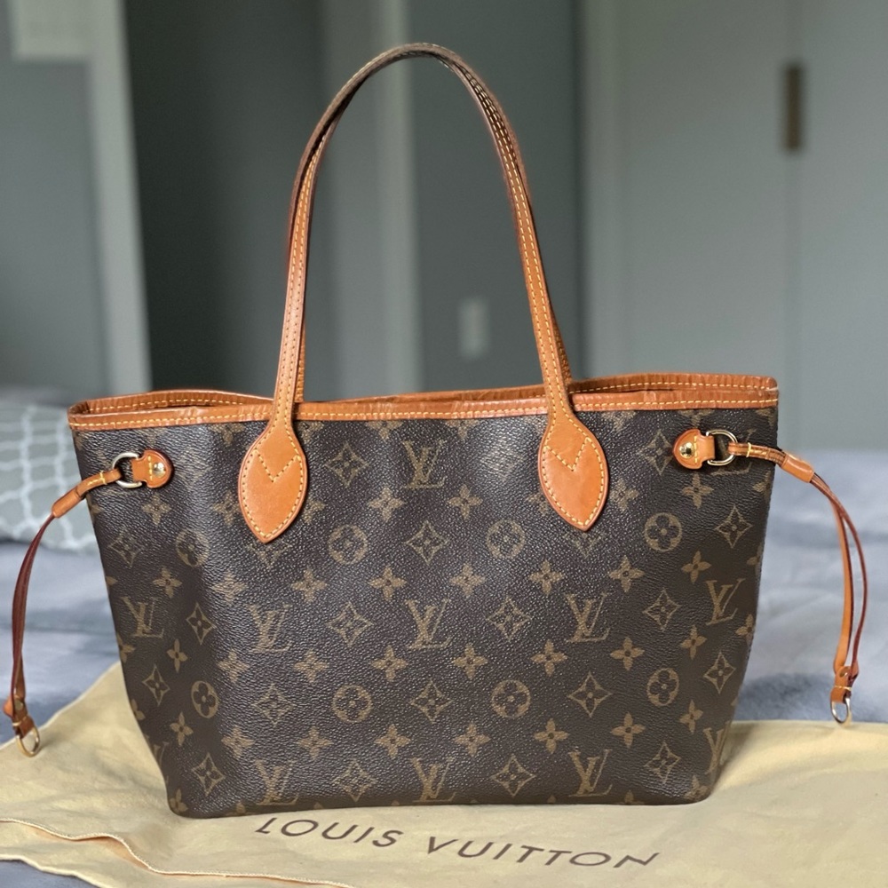 Louis Vuitton Small Monogram Neverfull PM Tote Bag